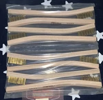 Weiler 44189 Hand Scratch Tooth 7-1/2" Wire Curved Wood Brushes. Fixed Price $25.60.