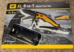 Cat Xl 9-IN-1 Multi-tool Set, Stainless Steel With Belt Loop Storage Pouch. Fixed Price $22.95.