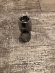 Snap-on Tools 3/8" Drive Point Shallow Swivel Socket Sae FU12A Usa. Fixed Price $25.00.