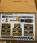 Gearwrench GSXMTS-MBS01 105PC 1/4" Drive Mechanics Tool Set In Foam Storage Tray. Fixed Price $84.99.