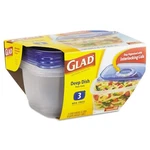 Gladware Deep Dish Containers With Lids, 8 Cups (64 Oz) 3. Fixed Price $23.30.