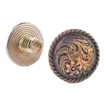 Chicago Screws Concho Antique Copper 3/16" 10 Pack 3305-28 By Stecksstore. Fixed Price $6.29.
