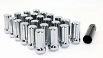 Set Of 24 Veritek 14X1.5MM Inch 50MM Overall Length Chrome Spline Drive Lug.... Fixed Price $38.08.
