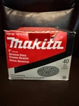 Makita 742137-A-50 5" 40 Grit Abrasive Discs Pack Ob New. Fixed Price $39.99.