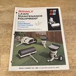 Vintage Brinly Lawn Maintenance Equipment Riding Mowers & Tractors Brochure. Fixed Price $11.66.