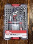 39-PIECE Hyper Tough Stubby Tool Set Wrench Screwdriver Ratchet Sockets Bits. Fixed Price $23.00.