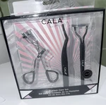 Cala Precision Pro Tools Eyelash Care Set 3-PIECE Metal Reusable Black/silver. Fixed Price $10.00.