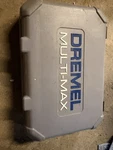 Dremel Multi-max Oscillating Tool Kit Corded Electric Gray Black W/ Case. Fixed Price $21.24.