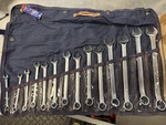 Vintage Wright Tool Combination Wrench Set Piece Sae 714 New Old Stock Usa. Fixed Price $319.00.