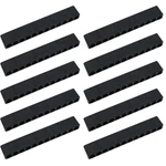 Mutai Screwdriver Bit Holder 10PCS 12 Holes 1/4INCH Black Hex Drill Storage C.... Fixed Price $13.02.