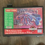 Craftsman 933474 Mechanics Tool Set Sae And Metric Made Usa Incomplete. Fixed Price $125.00.