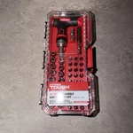 Hyper Tough 50-PIECE Ratcheting T-handle Driver & Bit Set W/ Case Holder Sockets. Fixed Price $20.00.