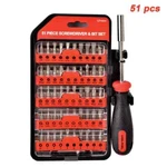 Toolman Screwdriver Bit Set Universal Fit 51 Pcs Compact Hand Magnetic Work. Fixed Price $21.99.