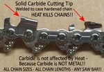 *solid* Carbide Chainsaw P7020 P-7020 Prazi 12" PR-2000 PR-2700 PR-7000. Fixed Price $45.99.