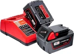 2 Pack Replace For Milwaukee M18 Battery 5.0AH And Charger Combo,compatible With. Fixed Price $101.25.