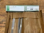 Qty Nicholson 6-1/4" Needle Precision Swiss Pattern Half Round File Cut 7/64. Fixed Price $25.00.