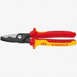 Knipex 8" Cable Shears With Twin Cutting Edge - Insulated 9518200. Fixed Price $62.99.