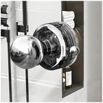 Yidelai Powerful Suction Cup Glass Mirror Door Handle, Refrigerator Black. Fixed Price $15.10.