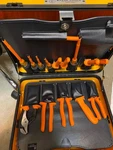 New Klein Tools 33525 1000V Insulated Utility Kit Locking Hard Case 13-PIECE. Fixed Price $749.00.