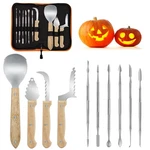 10 Pcs Professional Pumpkin Carving Kit Stainless Steel Sculpting Tools Set. Fixed Price $27.95.