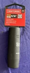 RP3472 Craftsman 1/2" Drive 9/16" Sae Deep Impact Socket Black CMMT15998 New. Fixed Price $18.27.