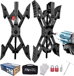 Camper X-shaped Wheel Chock Stabilizer, 2 Sets Rv Black. Fixed Price $158.26.
