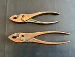 Lot Of 2 Ampco Be-cu Bronze Pliers P30 & P31 Non-sparking Usa. Fixed Price $55.00.