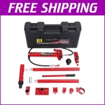 Garvee 10 Ton Hydraulic Jack Air Pump Lift Body Frame Porta Power Kit W/case. Fixed Price $134.99.