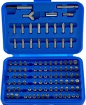 Neiko 10048A Security Bit Set 100-PIECE Cr-v Steel 1/4-INCH Adapters Phillip. Fixed Price $32.72.
