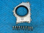 Nissan Titan Xd 5.0L Diesel Engine Rear Seal Plate Retainer 2016-2019 Oem. Fixed Price $55.00.