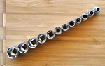 Matco Tools Silver Eagle 12 Pc 1/4 Drive Metric Standard Socket Set 4MM-14M Mint. Fixed Price $69.95.