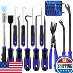 13PC Precision Hook & Pick Set, Clip Remover Plier, Rivet Puller Fastener Tool. Fixed Price $56.85.