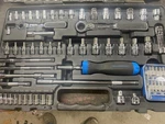 Gear Ratchet Napa Mechanics Tool Socket Set Metric 69 Pieces Pass Through Thru. Fixed Price $105.00.