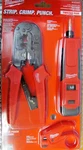New Milwaukee 48-22-8101 4PC Twisted Pair Install Kit Cut Crimp Punch Freeship. Fixed Price $38.00.
