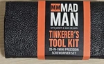 New Mad Man Portable Tinkerers Tool Kit 25 1 Mini Precision Screwdriver Set. Fixed Price $18.99.