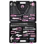 Fastpro 225-PIECE Pink Tool Set, Sae & Metric Mechanics Hand With To.... Fixed Price $111.19.