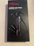 Hyper Tough 12-IN-1 Hammer Multitool Black Model 42865 New Open Box. Fixed Price $19.99.