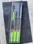 For Snap Tools Green 12" 18" 24" Long Striking Prybar Set SPBS704AG. Fixed Price $265.00.
