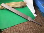 10 Flat Hand File, No 1? #00?, Double Cut, Warrensville, F.d. Germany,. Fixed Price $40.00.
