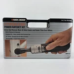 Vtg Black & Decker Cordless Power Ratchet Kit 9050-02 1/4 Drive Tool Case New. Fixed Price $74.95.