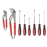 Milwaukee Screwdrivers Pliers Hand Tool Set Accessories (8-PIECE). Fixed Price $55.90.