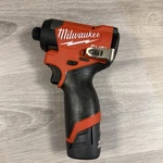 Milwaukee Hex Impact Driver 1/4" M12 Fuel W/2.5AH Battery 3453 20 48 11 2425. Fixed Price $191.04.