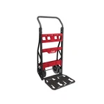Milwaukee 48-22-8415 Packout 20 In. 2-WHEEL Utility Cart, Red Black. Fixed Price $147.00.