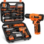 139-PIECE Tool Set With 8V Cordless Drill Perfect For Home Repairs & Diy. Fixed Price $79.99.