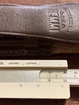 Euc Vintage Sun Hemmi Japan No 34RK Bamboo Slide Rule Brown Leather Case. Fixed Price $40.00.