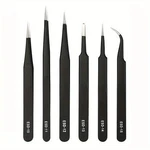 Esd Safe 6PC Anti-static Tweezers Set Precision Tools For Repair. Fixed Price $9.78.