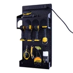 New Omniwall Power Tool Kit 16"X32" Metal Pegboard Garage Organizer. Fixed Price $120.70.