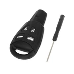 Vekauto Shell Case For Saab 93 95 2003-2007 Keyless 9X6X2.7CM, Black. Fixed Price $15.43.