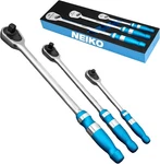 03006A Flat Head Ratchet Set - Piece Low Profile 1/4,3/8,1/2 Inch Drive. Fixed Price $69.99.