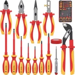 Insulated Electrician Set,vde Certified Electrical Kit With Pliers. Fixed Price $62.99.